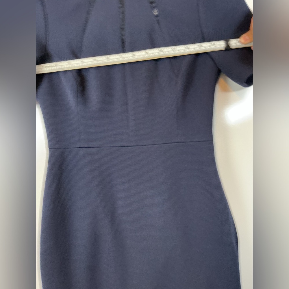 Badgley Mischka Midnight Blue Mini Dress 0118 - Picture 8 of 11
